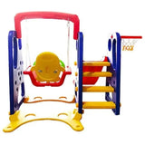 Little Angel Kids Slide And Swing 3-In-1 Activity Playset - Red