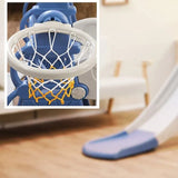 Little Angel Kids Slide And Swing 3-In-1 Activity Playset - Blue
