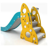 Little Angel Kids Slide, Swing, Basketball And Football - Yellow