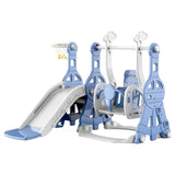 Little Angel Kids Toys Slide & Swing - Blue