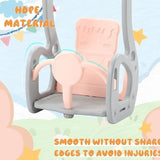Little Angel Kids Toys Slide & Swing - Pink