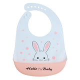 Little Angel Baby Silicone Bib – Bunny & Ship (Set of 2)