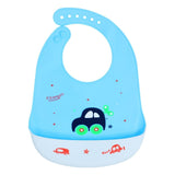 Little Angel Baby Silicone Bib – Car & Animal (Set of 2)