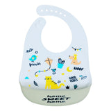 Little Angel Baby Silicone Bib – Car & Animal (Set of 2)