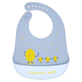 Little Angel Baby Silicone Bib – Strawberry & Lemon (Set of 2)