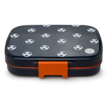 Little IA Football Stainless Steel Bento Box 3 Compartments - Dark Blue