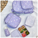 Little IA Unicorn Insulated Lunch Bag - Purple