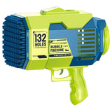 Little Story 132 Holes Bubble Machine Gun With Light- Green