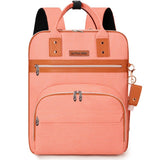 Little Story 2-In-1 Diaper Bag with Sanitizer Bottle Keychain & Stroller Hooks - Pink