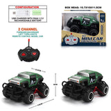 Little Story Kids Toy 2 Channel Military Car With Remote Control - Green