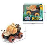 Little Story Kids Toy 2 Channel Snail Car With Remote Control - Brown
