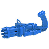 Little Story 8 Holes Bubble Machine Kids Gun - Blue