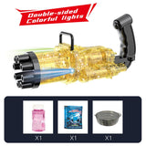 Little Story 8 Holes Bubble Machine Kids Gun - Yellow