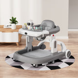 Little Story Adjustable And Interactive Baby Walker - Grey