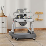 Little Story Adjustable And Interactive Baby Walker - Grey