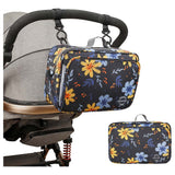 Little Story Floret Baby Diaper Changing Clutch Kit - Grey