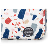 Little Story Geo Baby Diaper Changing Clutch Kit - White