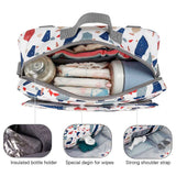 Little Story Geo Baby Diaper Changing Clutch Kit - White