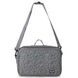 Little Story Quilted Baby Diaper Changing Clutch Kit - Grey