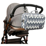 Little Story Wave Baby Diaper Changing Clutch Kit - Grey