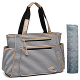 Little Story Betty Diaper Bag - Ivory