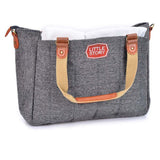 Little Story Bronx Diaper Bag - Grey