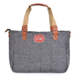Little Story Bronx Diaper Bag - Grey