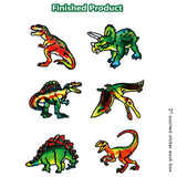Little Story DIY Kids Art And Craft 3D Painting Set - Dinosaur