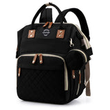 Little Story Diaper Bag withT Pacifier Pouch - Black