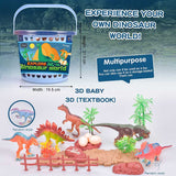 Little Story Dinosaur World Bucket Set - 21Pcs