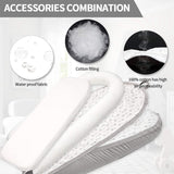 Little Story Arrow Soft Breathable Fiberfill Newborn Lounger Bed - Grey