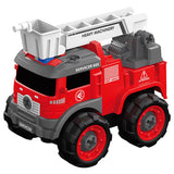 Little Story Kids Toy Firefighting Truck With Remote Control - Red