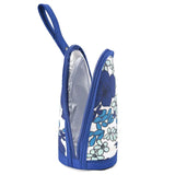 Little Story Insulated Bottle Bag - Floral Blue