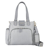Little Story Jane Diaper Bag with USB - Grey