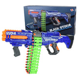 Little Story Kids Battery Operated Bullet Gun With 40Pcs Soft Bullets - Blue