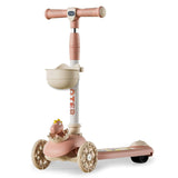 Little Story Kids Dinosaur Scooter & Ride On – Pink