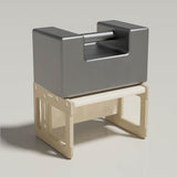 Little Story Kids Room Study Table With Chair - Ivory