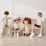 Little Story Kids Room Study Table With Chair - Ivory