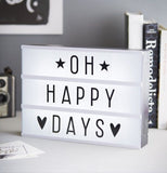 Eazy Kids Letter Light Box - A4