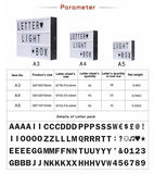 Eazy Kids Letter Light Box - A5