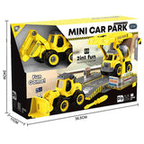 Little Story Kids Toy Mini Car With Parking - Yellow