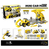 Little Story Kids Toy Mini Car With Parking - Yellow