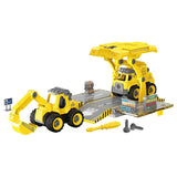 Little Story Kids Toy Mini Car With Parking - Yellow