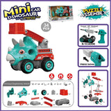 Little Story Kids Toy Mini Dinosaur Truck With Remote Control - Green