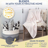 Little Story Multi-Purpose Laundry Caddy Basket XXL - Grey