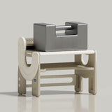 Little Story Multi Purpose Drawing/Study Table With Chair - Khaki