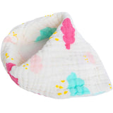 Little Story Unicorn Muslin Bandana Bibs - Set Of 2