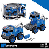 Little Story Kids Toy Police Truck - Blue