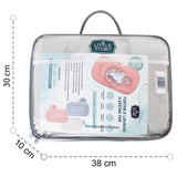 Little Story Portable Lounger Sleeping Pod - White