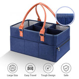 Little Story Premium Diaper Caddy - Blue